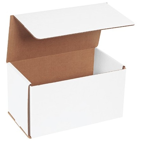 Bsc Preferred 9 x 5 x 5'' White Corrugated Mailers, 50PK BUY00029184